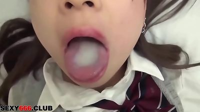 cute asian woman get humped hard by stepfather - more at sexy666.club
