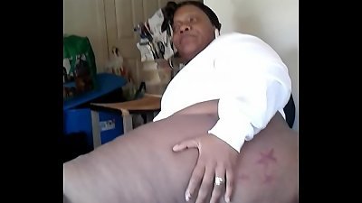 fat Mamma aunt Dee displaying All Dat enormous tasty Plumped caboose &  wooly massive vagina